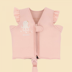 Gilet de flottaison pieuvre rose