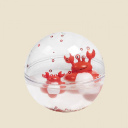 Happy bubbles crabe
