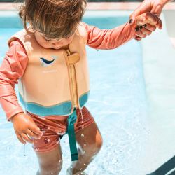Gilet de Flottaison Whale sarcelle 2 à 3 ans