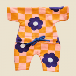 Combinaison avec lien DAMIER/FLEUR