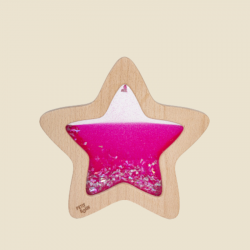 Etoile sensorielle rose