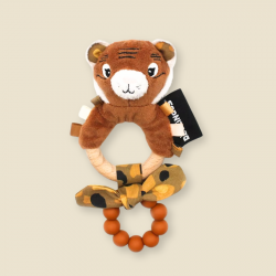 Anneau de dentition en silicone Speculos le tigre