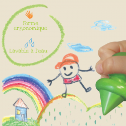 Mes premiers crayons de couleur (6 couleurs)